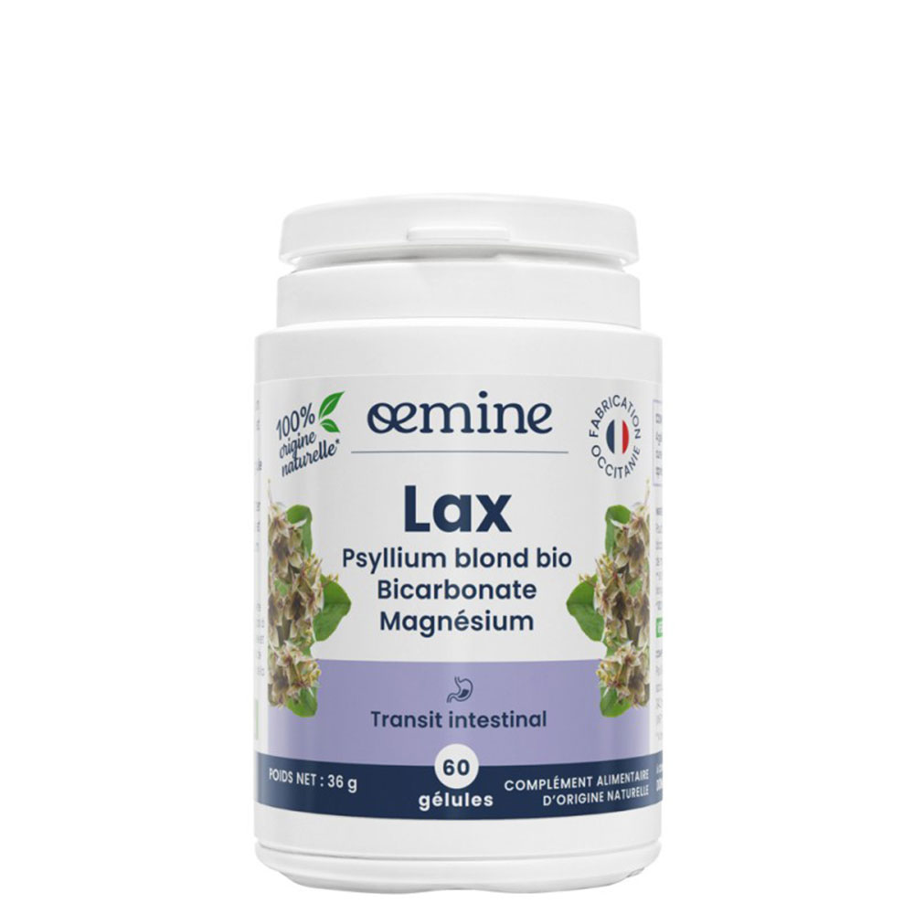 Oemine Lax psillio biondo bio 60 capsule