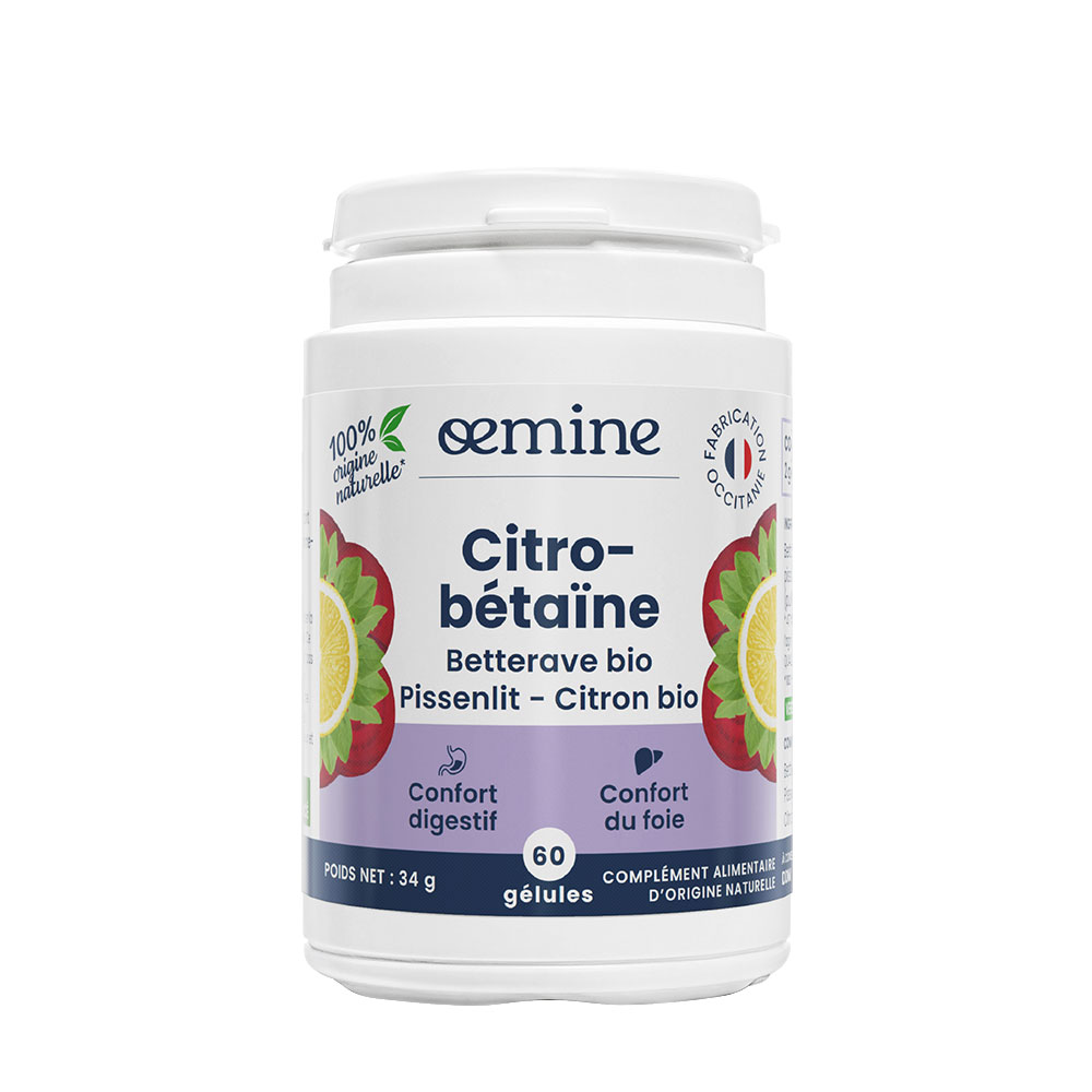 Oemine Citro-betaína 60 capsule