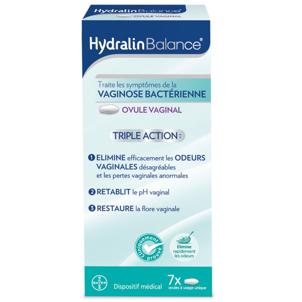 Hydralin Balance Ovulo vaginale a tripla azione x7