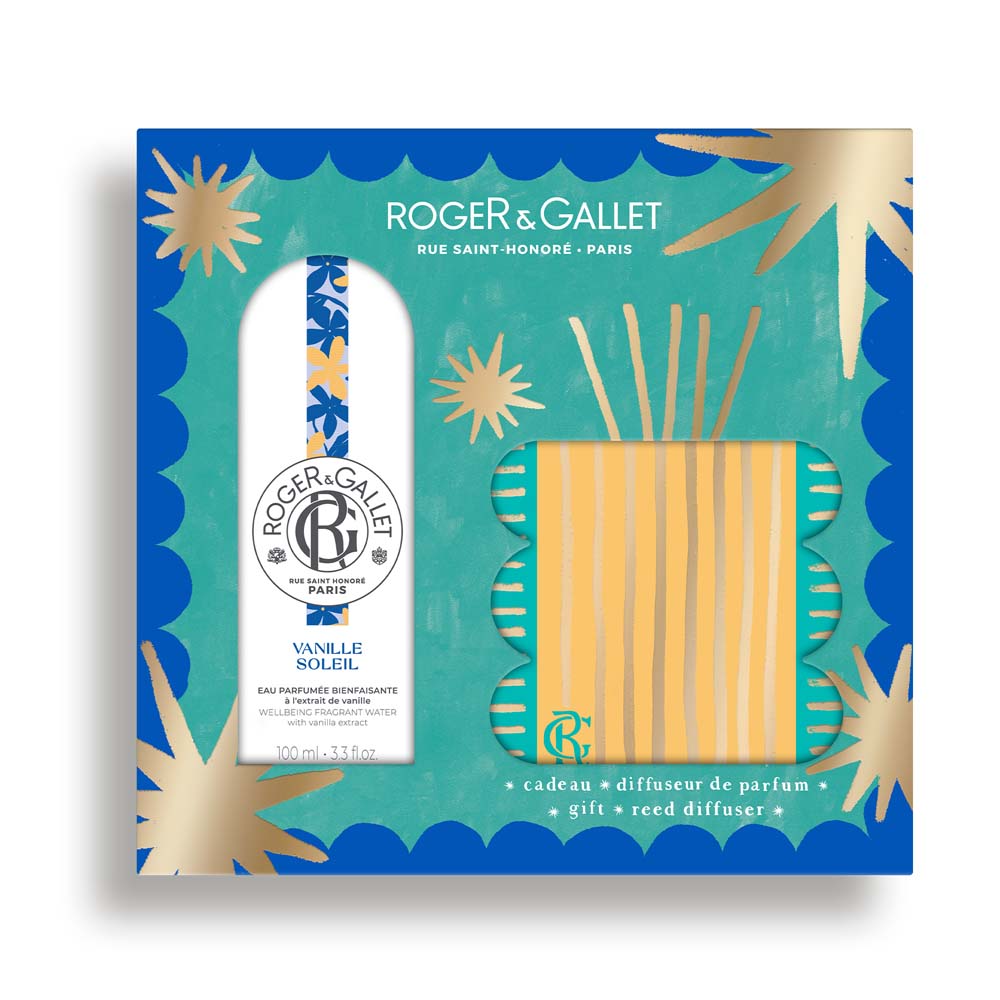 Roger & Gallet Vanille Soleil Cofanetto Eau de Parfum 100 ml + diffusore di profumo