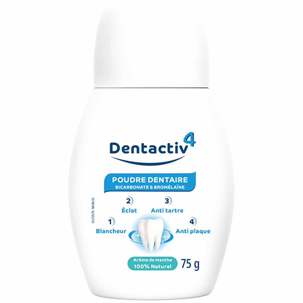 Gilbert Bicarbonato e bromelina Dentactiv 75g