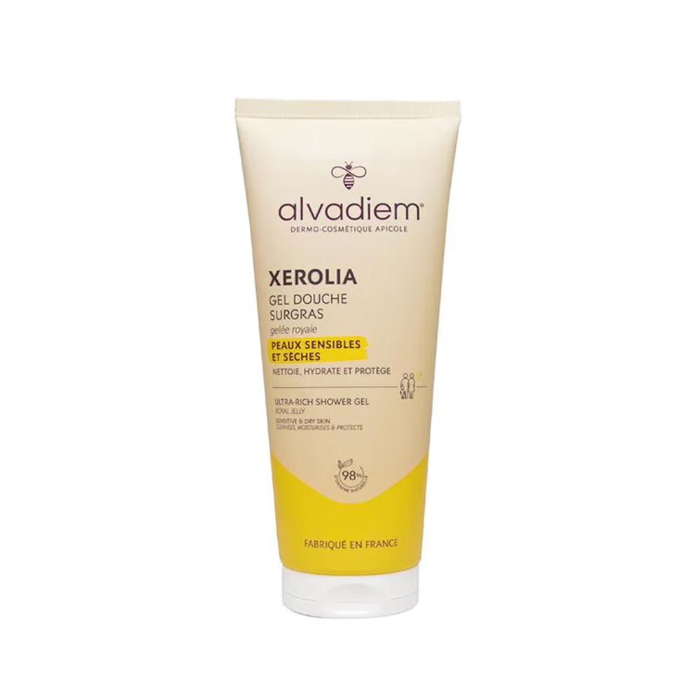 Alvadiem Xerolia Doccia schiuma surgrassa per pelli sensibili e secche 200 ml