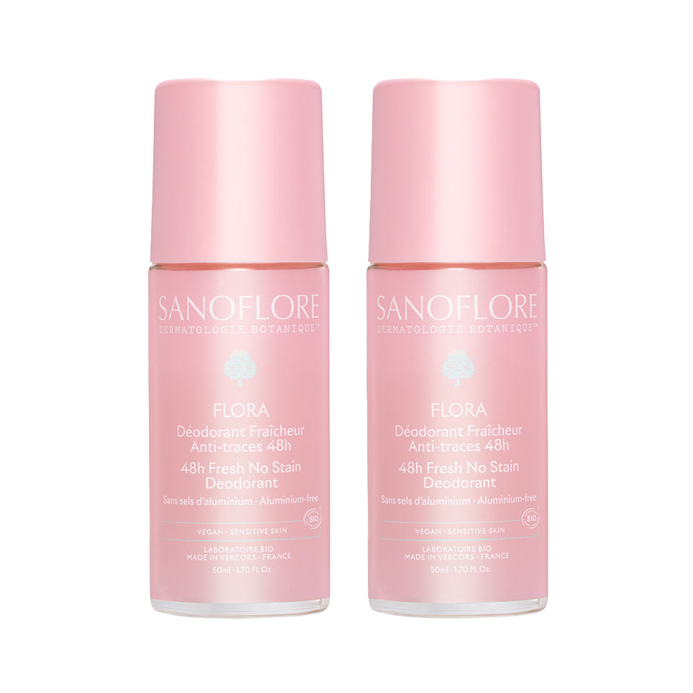 Sanoflore Deodoranti Nuage De Fraicheur Deodorant Bille Efficacite 24h Bio 2x50ml