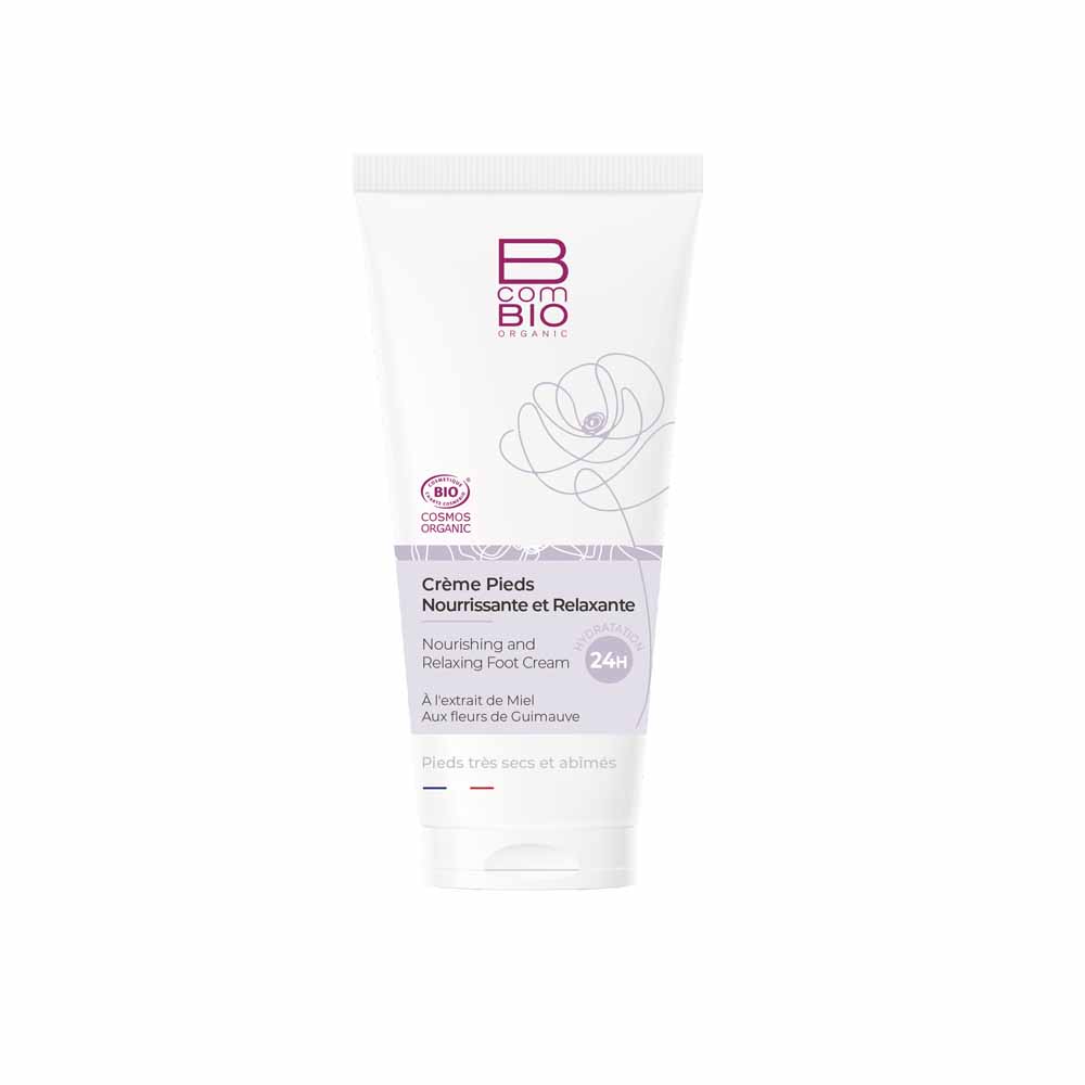 Bcombio Organic Crema biologica nutriente e rilassante per i piedi 100ml