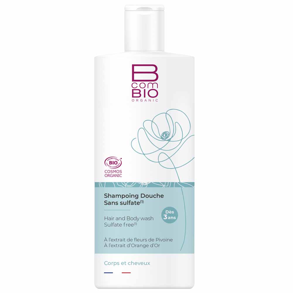 Bcombio Shampoo doccia biologico senza solfati 500ml