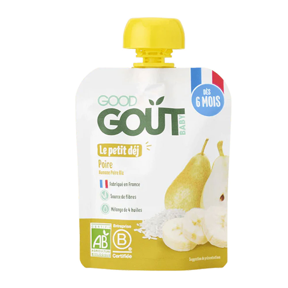 Good Gout Purea Petit Dej Pour Bebe Bio Des 6 Mois 70g