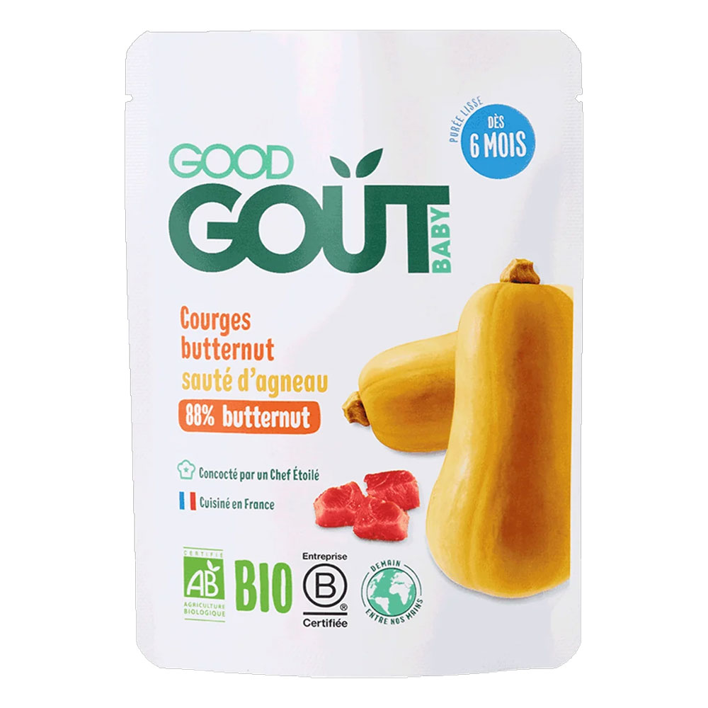 Good Gout 6 Mesi Purea Biologica Piatto Completo 190g