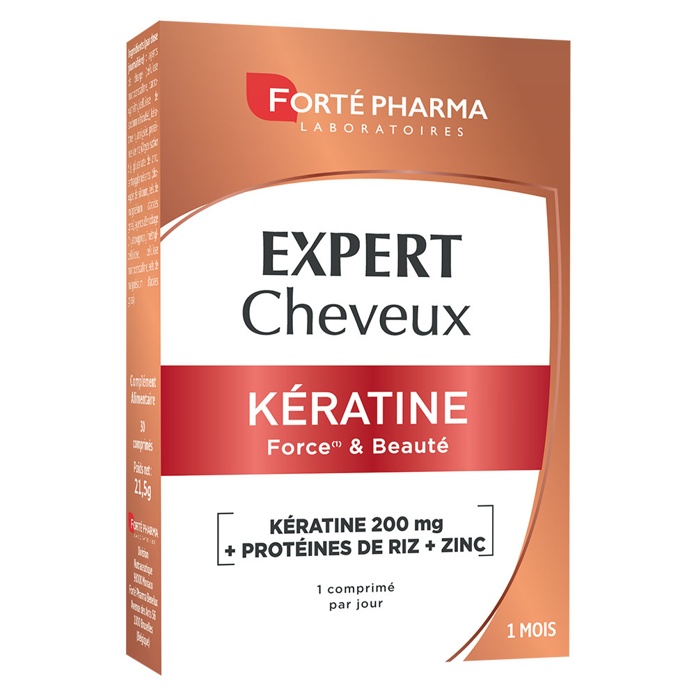 Forté Pharma Cura dei Capelli Cheratina 30 compresse