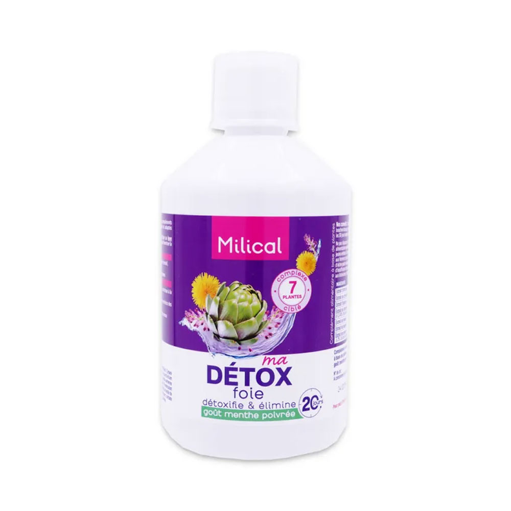 Milical Detox fegato Gusto menta peperita 500 ml