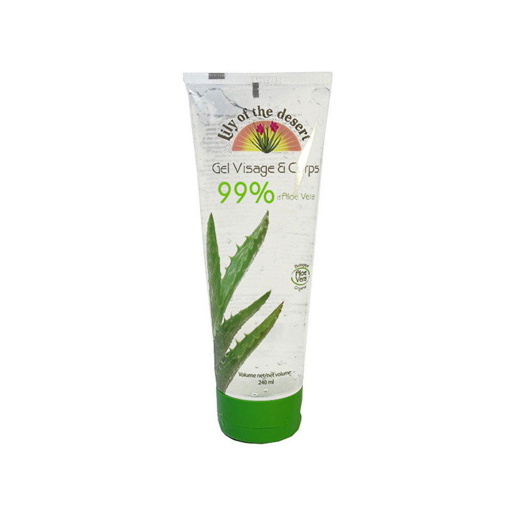 Lily Of The Desert Gel al 99% di aloe vera per viso e corpo 240 ml