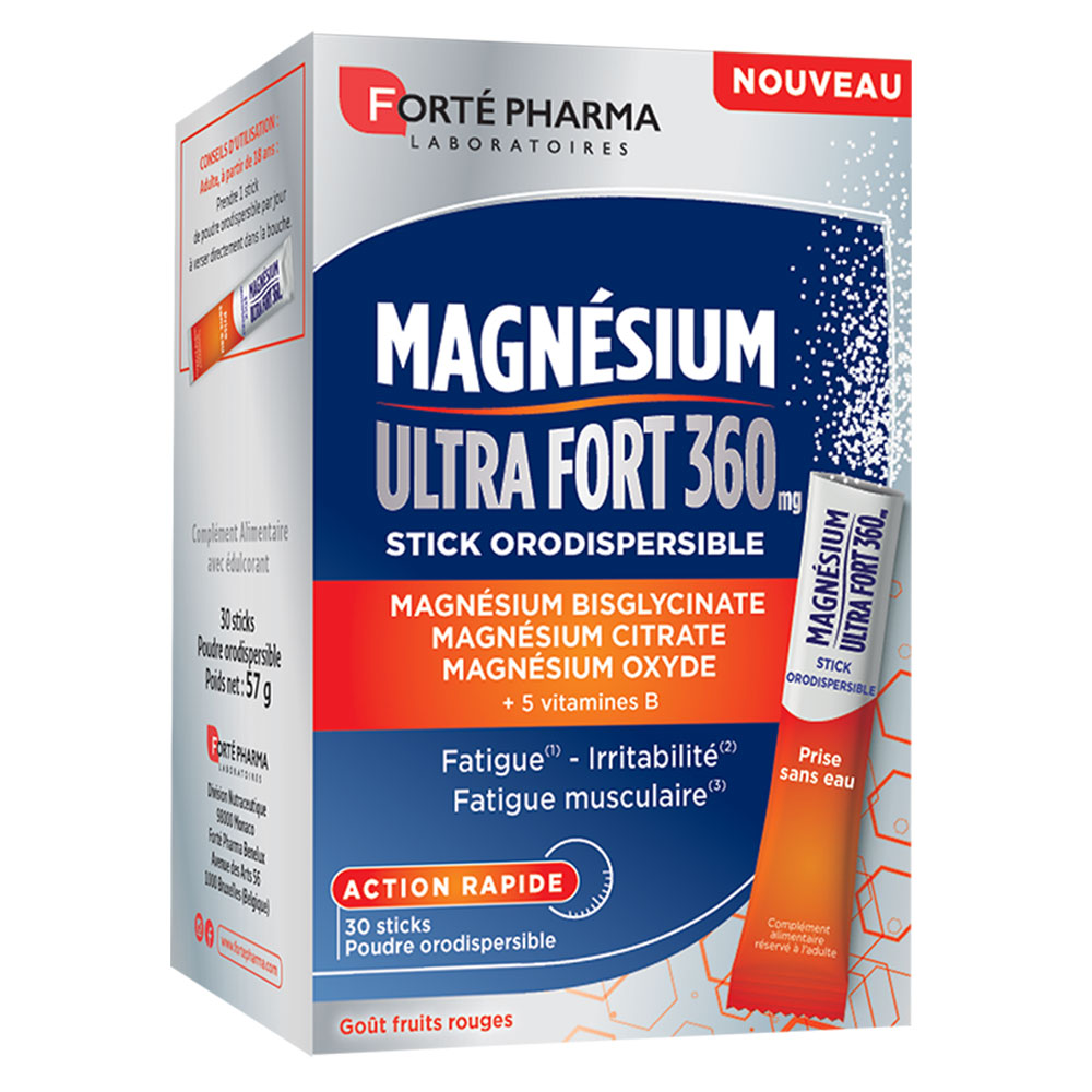 Forté Pharma Magnesio Ultra Forte 360 30 bastoncini