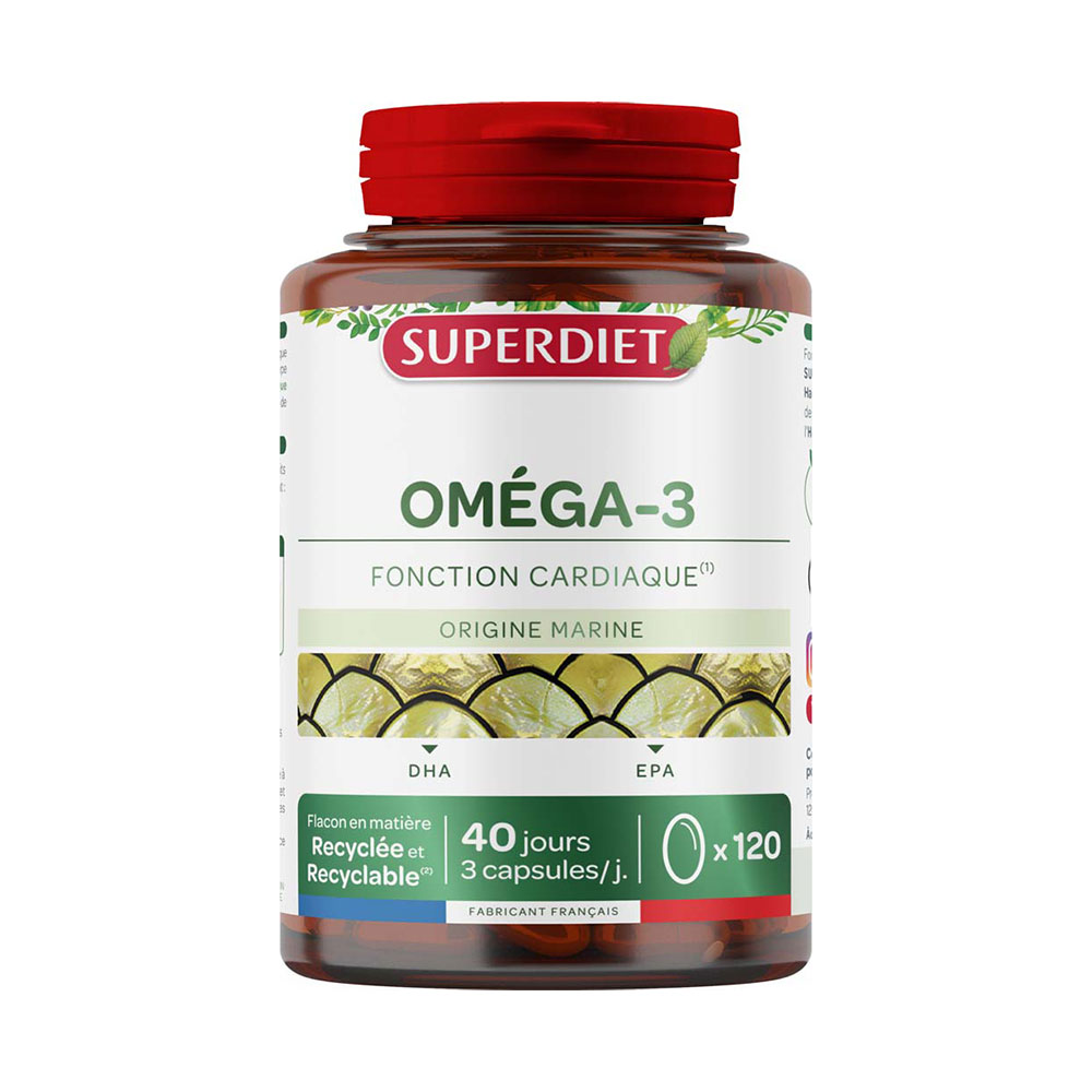 Superdiet Omega 3 120 Capsule 120 Capsules