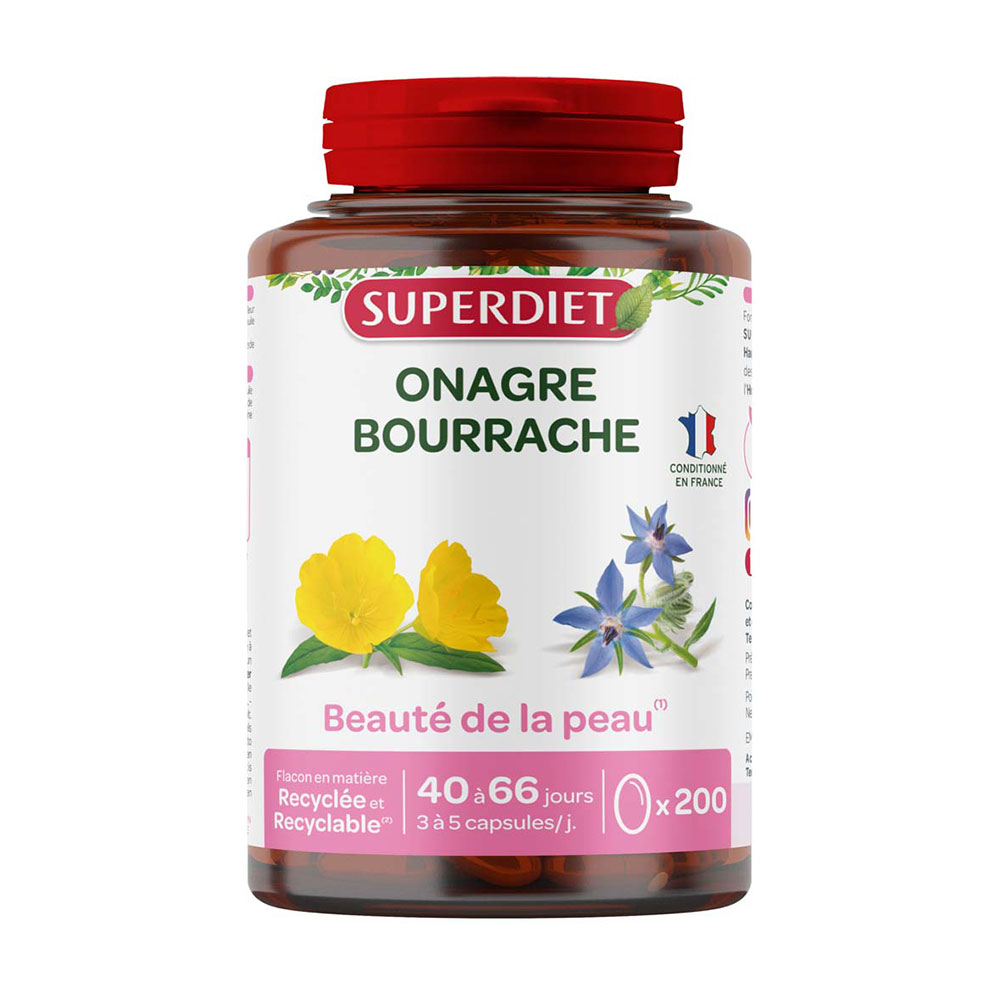 Superdiet Olio di Borragine e Enotera 200 Capsule 200 Capsules