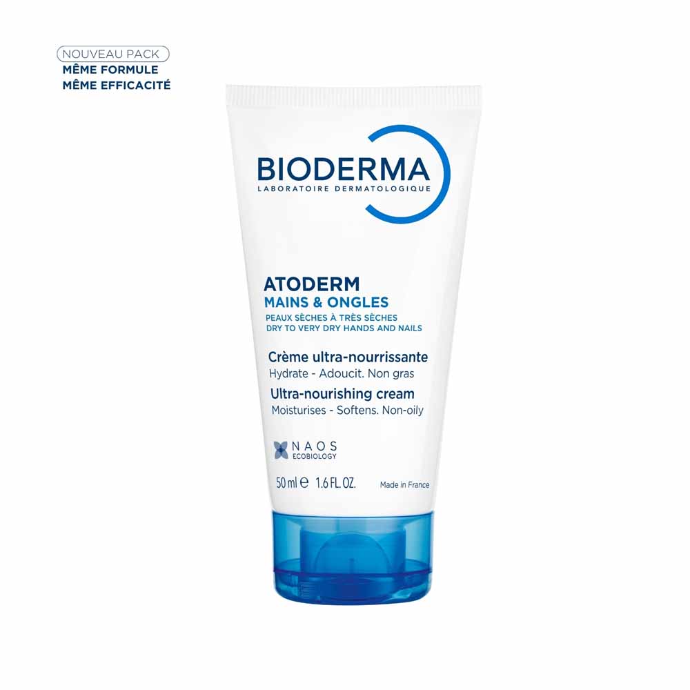 Bioderma Atoderm Crema riparatrice mani e unghie secche e danneggiate 50ml