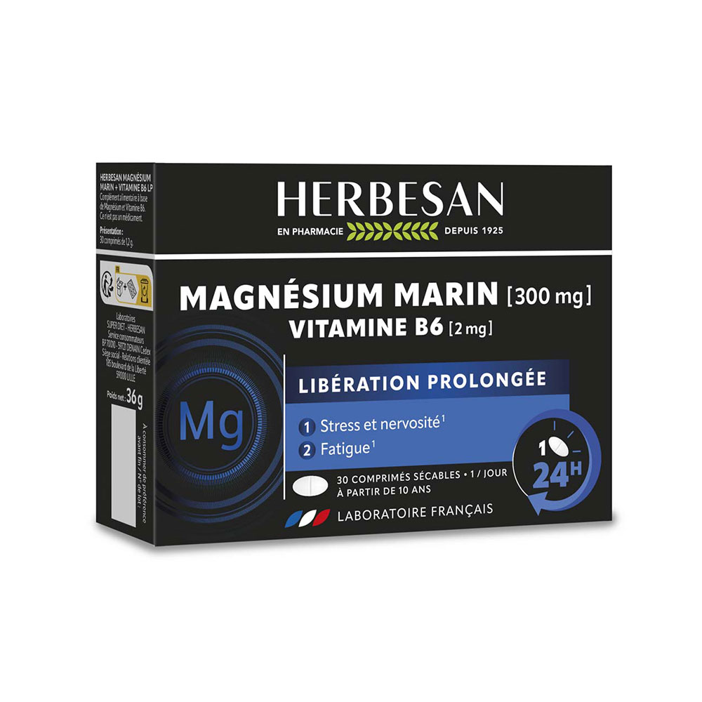 Herbesan Magnesio e Vitamine B6 LP 30 compresse
