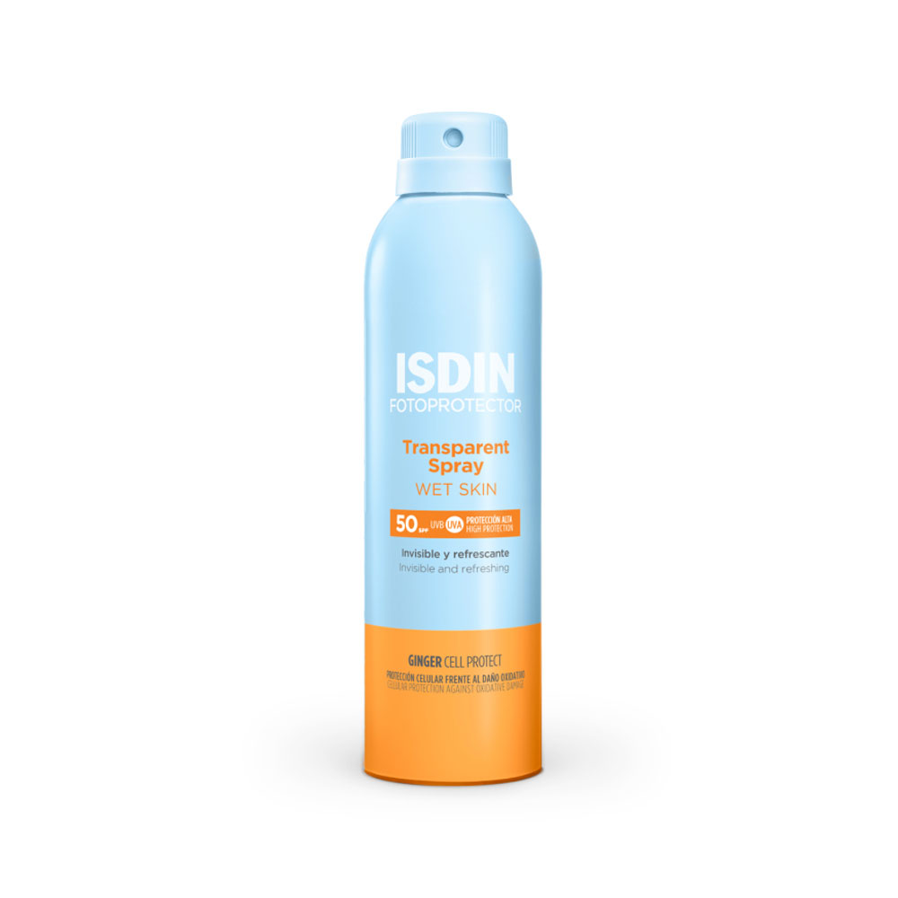 Isdin Transparent Spray Fotoprotector crema solare corpo SPF50 250 ml