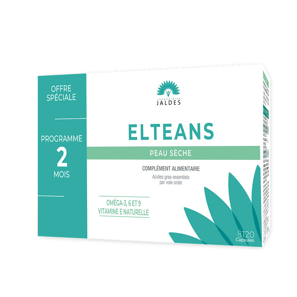 Jaldes Elteans Omega 3, 6, 9 e pelle secca 2x60 capsule