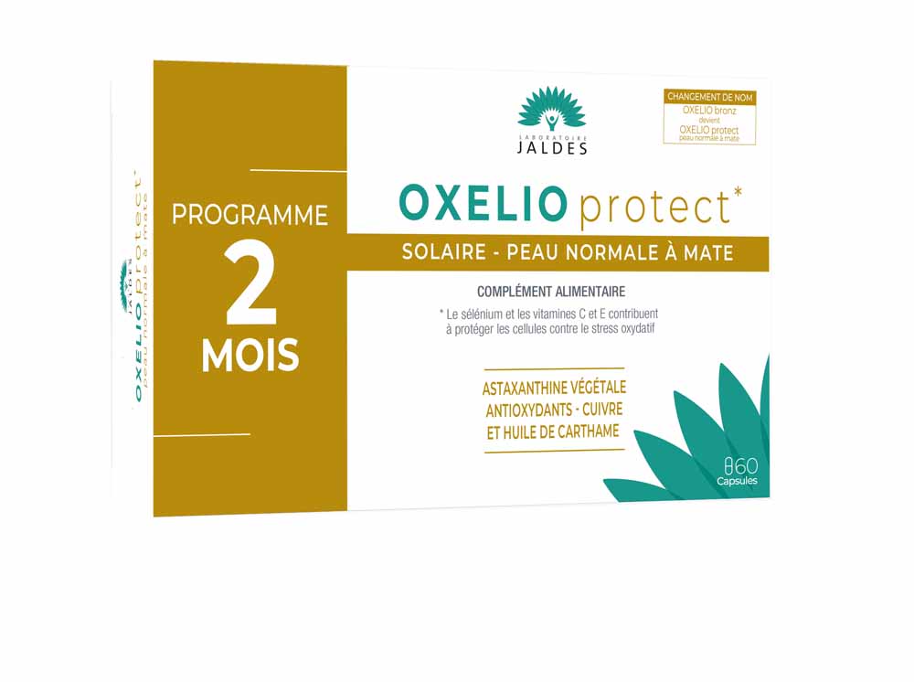 Jaldes Oxelio Protezione solare Effetto Mat 60 Capsule