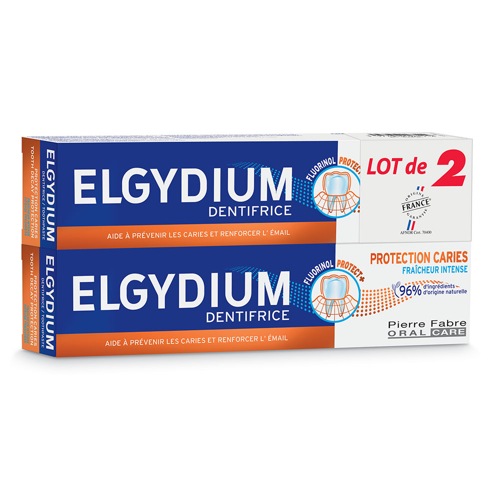 Elgydium Dentifricio per la protezione dalla carie 2x75ml