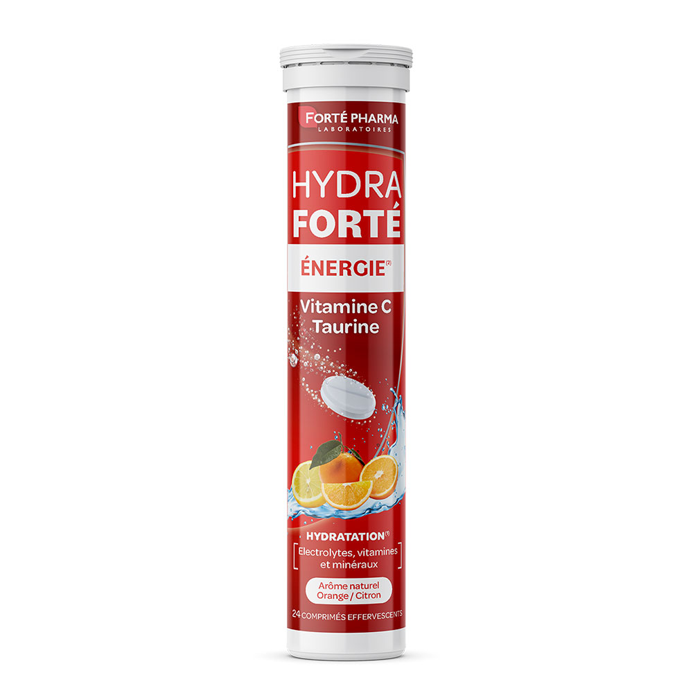Forté Pharma Hydra Forté Energia con vitamina C e taurina 24 compresse effervescenti
