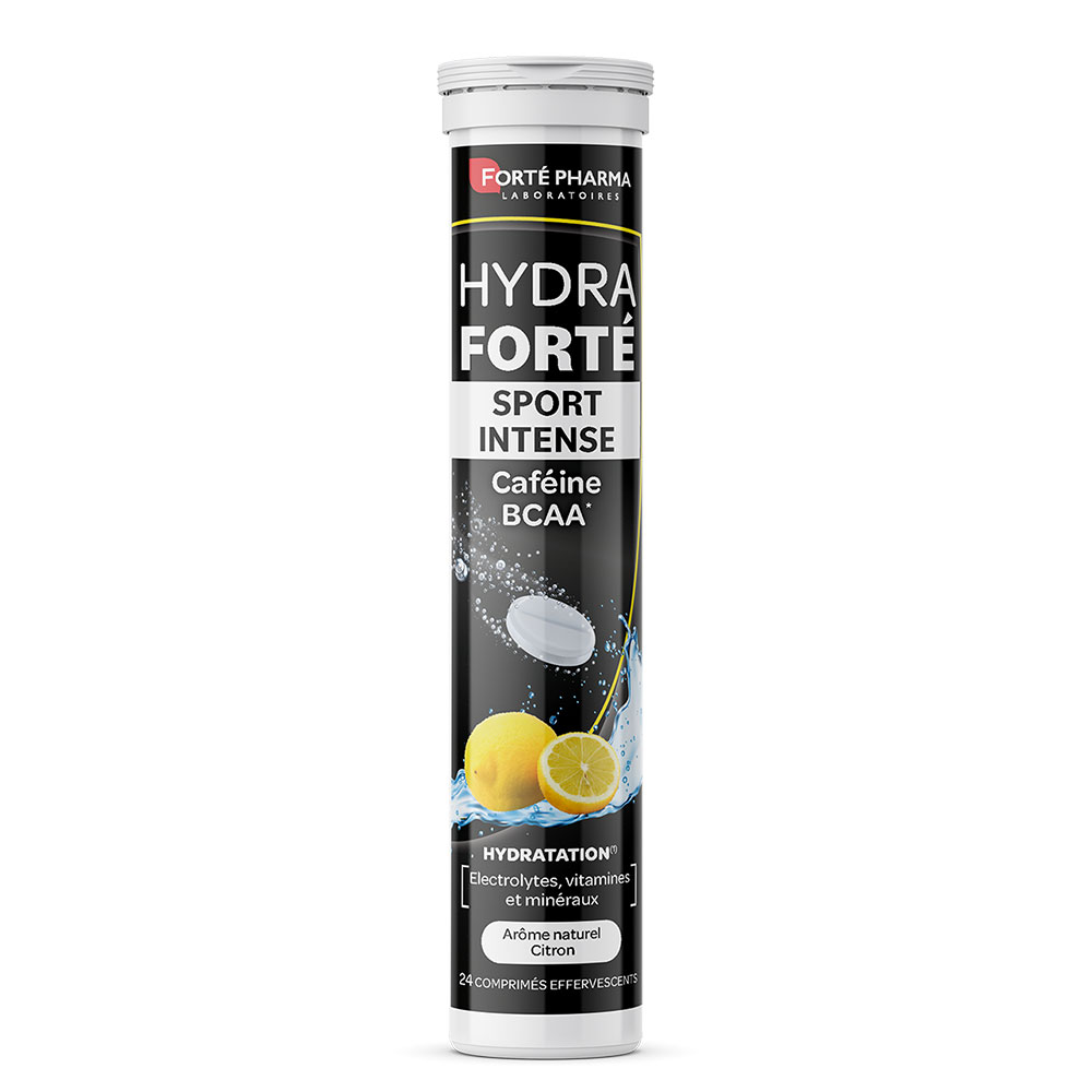 Forté Pharma Hydra Forté Sport Intense Caféine BCAA 24 compresse effervescenti