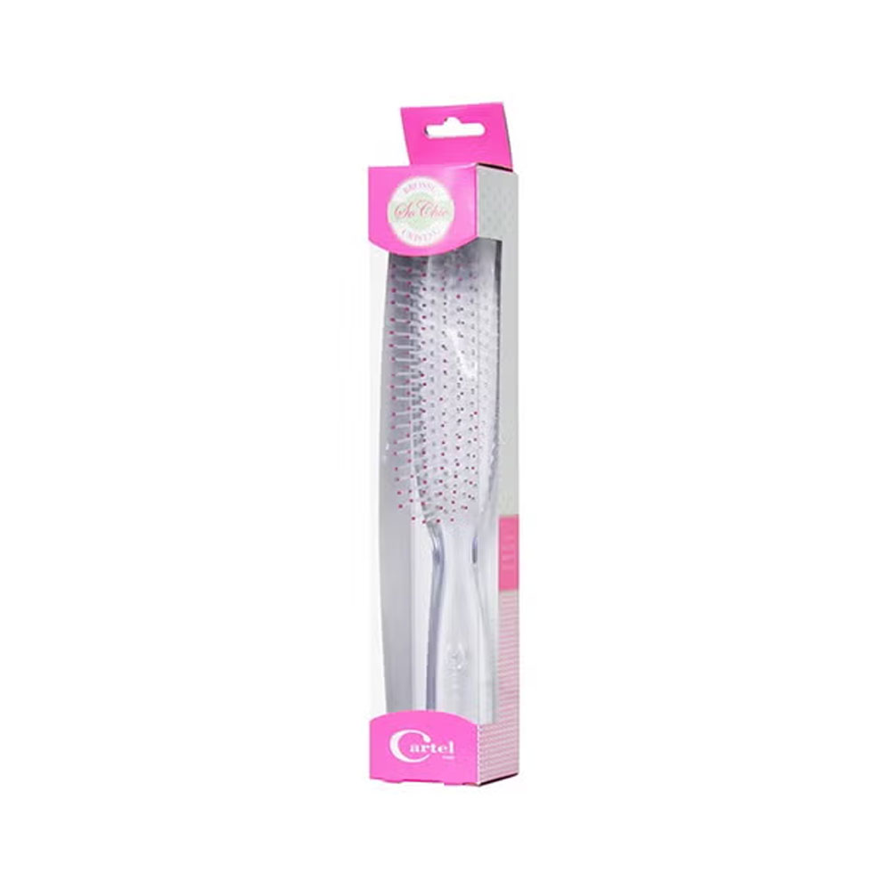 Cartel Spazzola per capelli Cristal Rose 1 unità