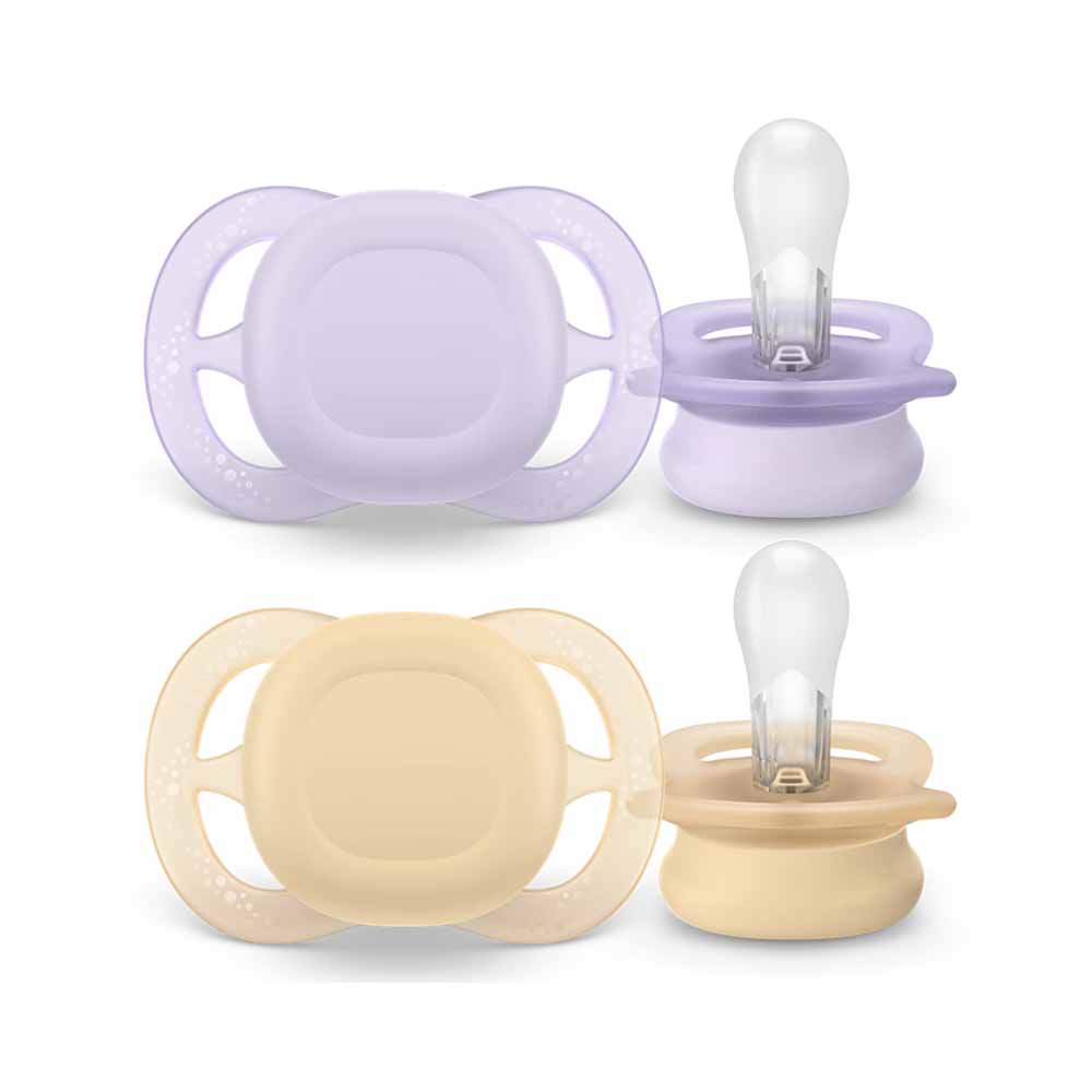 Avent Ultra Start Succhietti simmetrici in silicone da 0 a 2 mesi x2