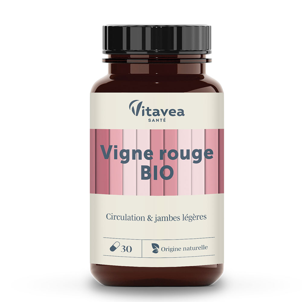 Vitavea Santé Nutri'sentiels Vite rossa bio per la circolazione 30 capsule