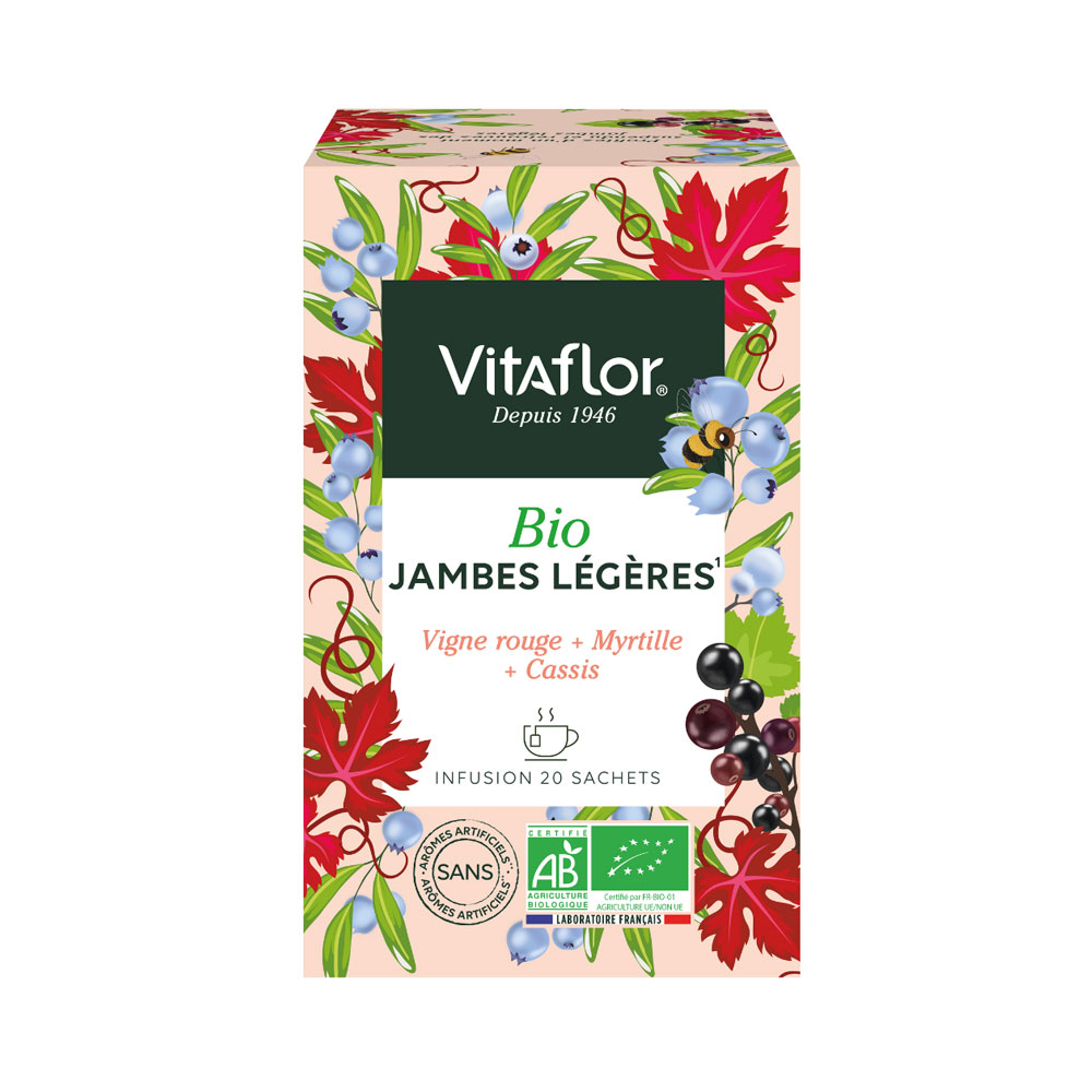 Vitaflor Tisana Bio Gambe Leggere 20 bustine