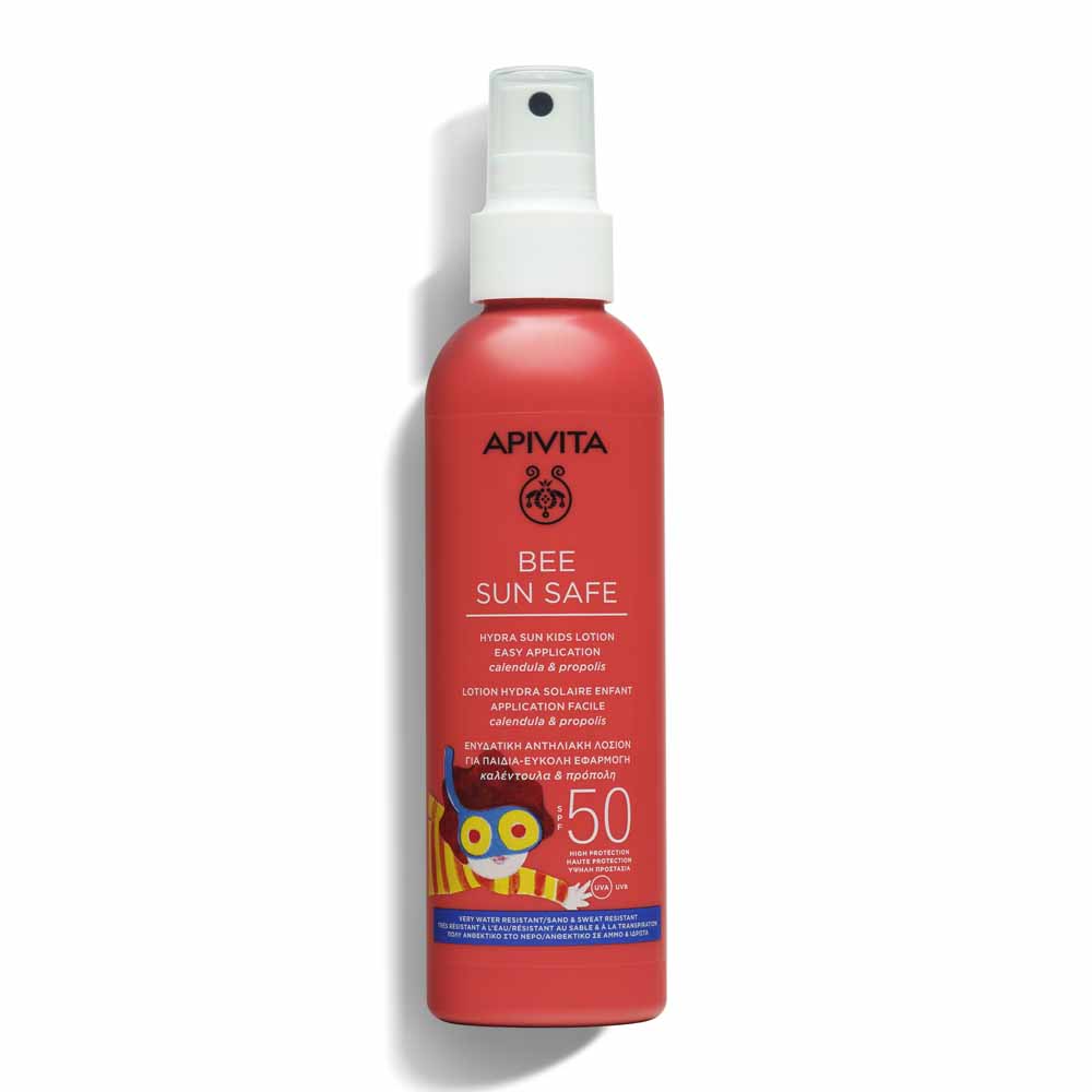 Apivita Bee Sun Safe Lozione spray hydra sun bambino - Facile applicazione SPF50 200ml