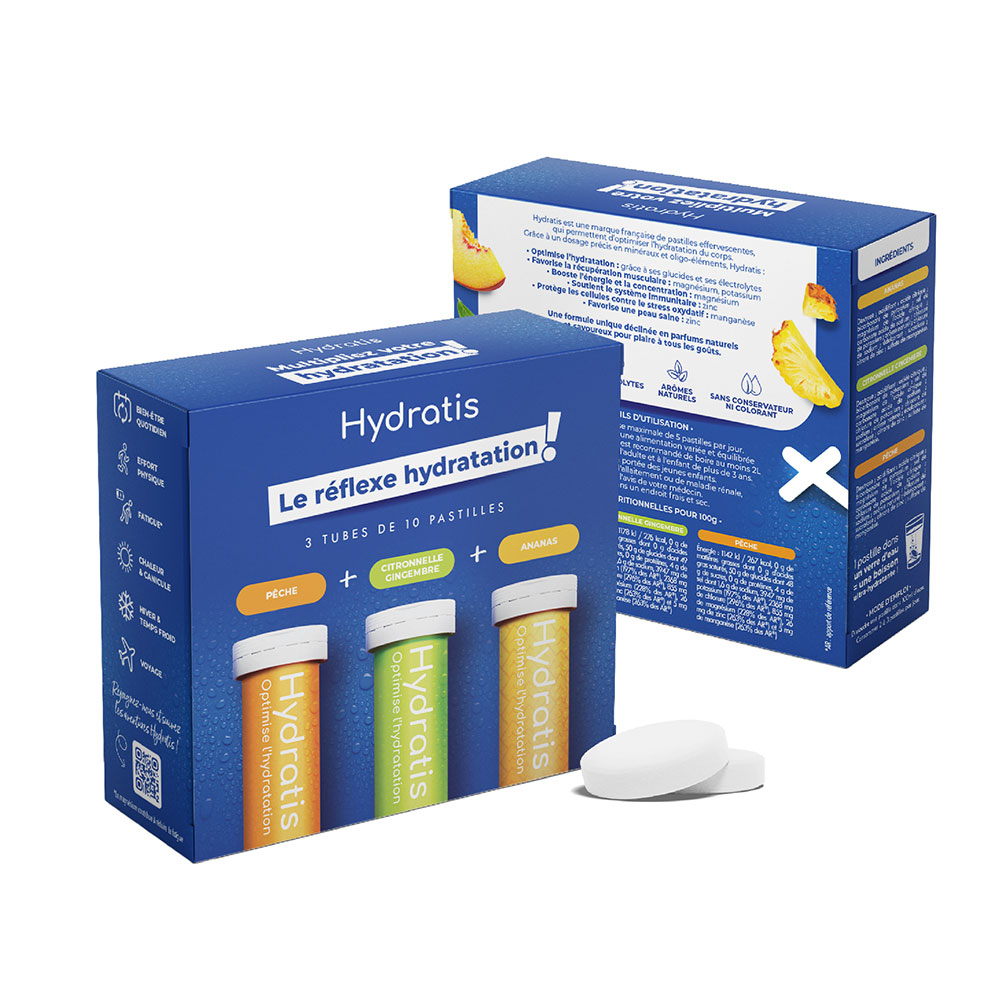 Hydratis Mini pacchetto di scoperta 30 Compresse effervescenti