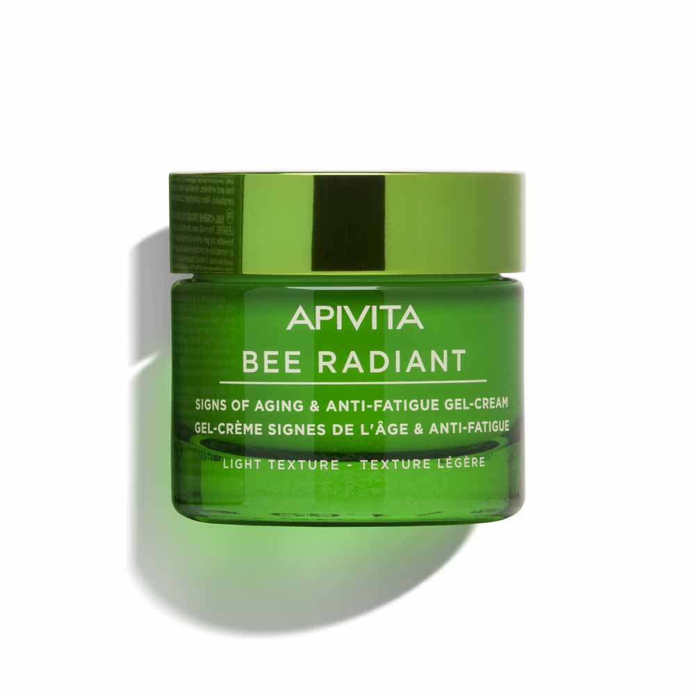 Apivita Bee Radiant Crema gel segni dell'età e anti-fatica texture leggera 50ml