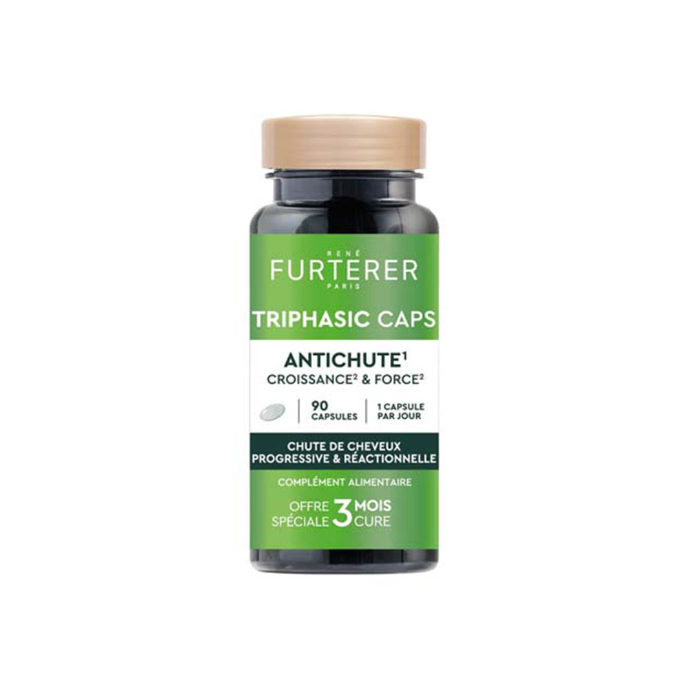 René Furterer Triphasic Anti-caduta dei capelli Crescita e forza 90 capsule