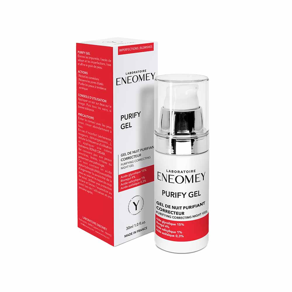 Eneomey Gel notte purificante correttore 30 ml