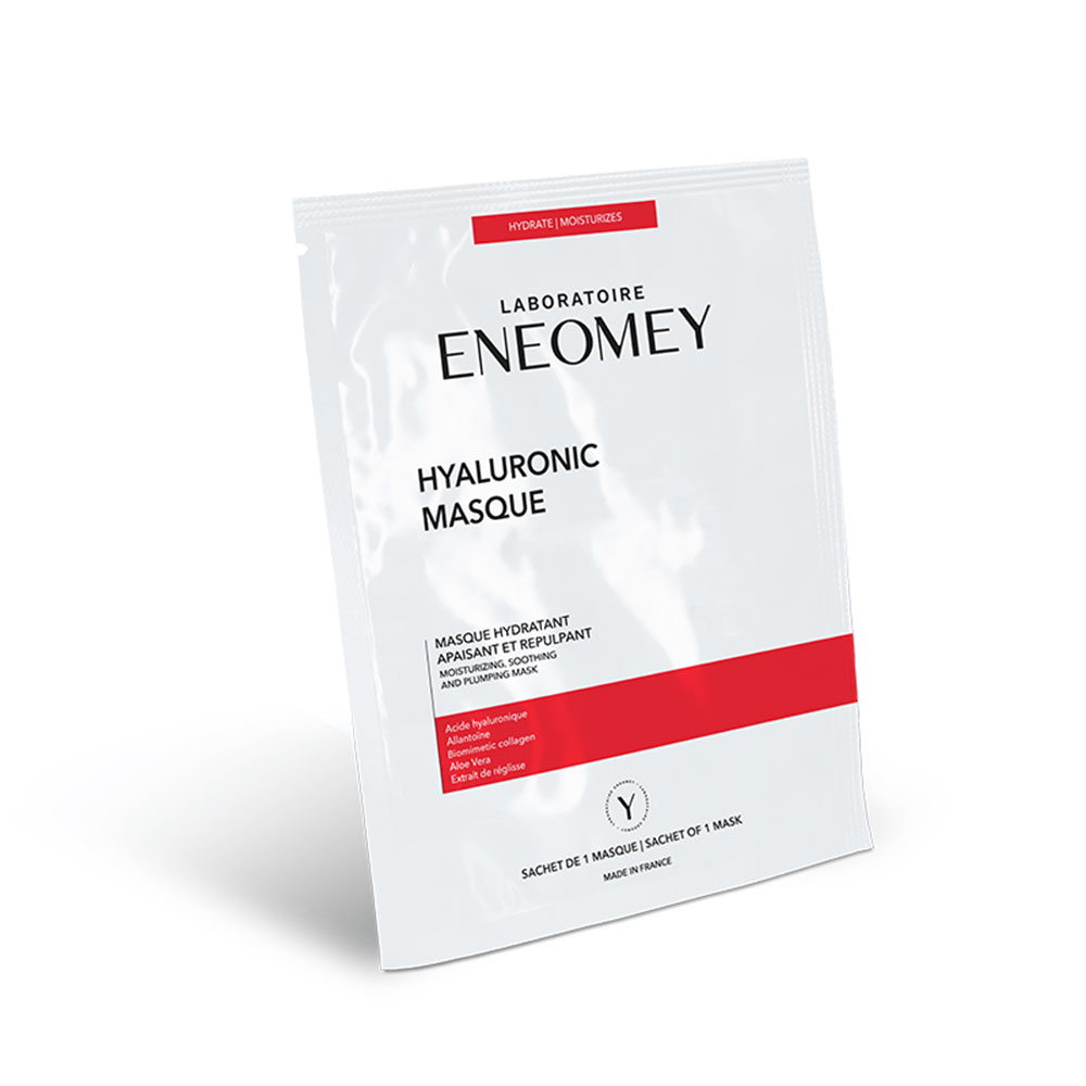 Eneomey Maschera idratante all'acido ialuronico lenitiva e rimpolpante 1 unità