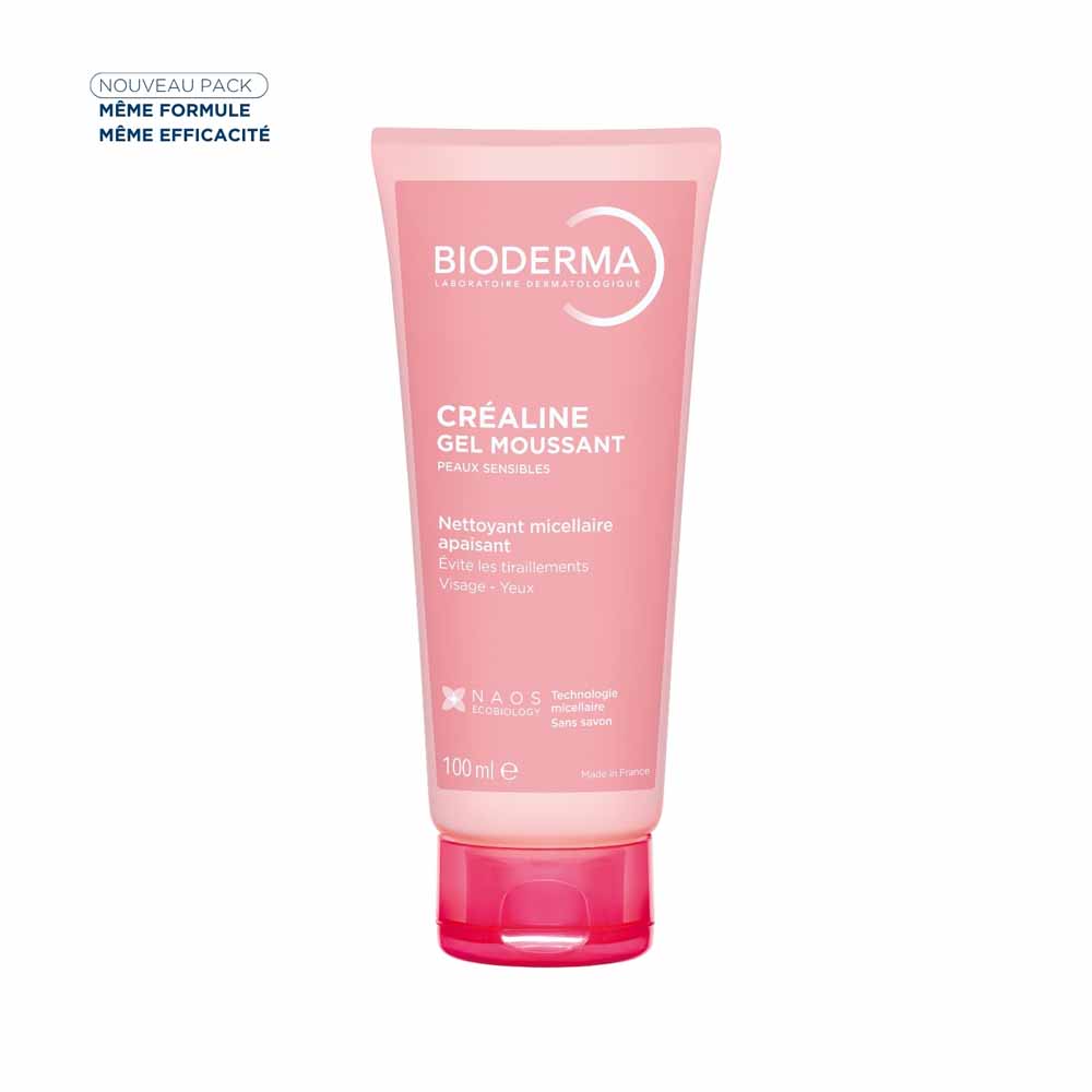 Bioderma Crealine Detergente lenitivo micellare Pelle sensibile Peaux sensibles 100ml