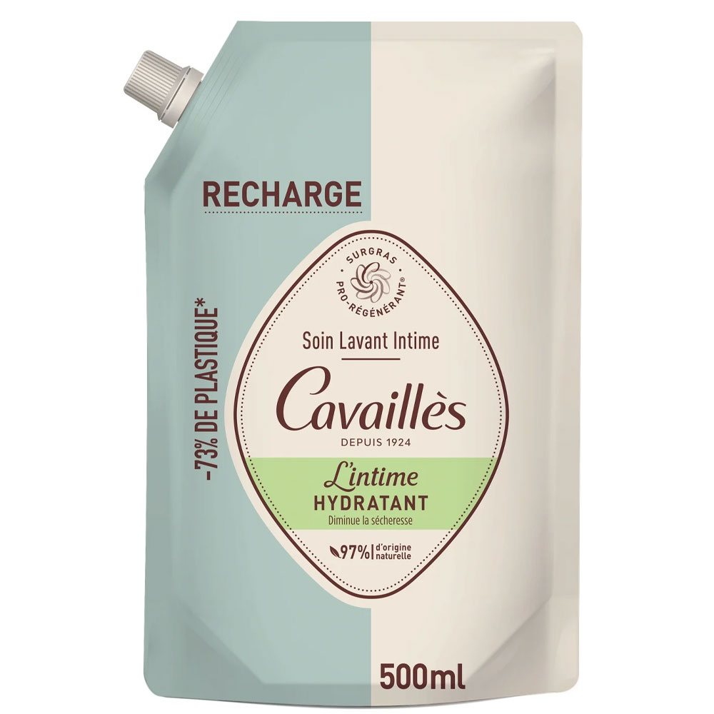 Cavaillès Secchezza intima Ricarca ecologica gel detergente idratante secchezza 500 ml