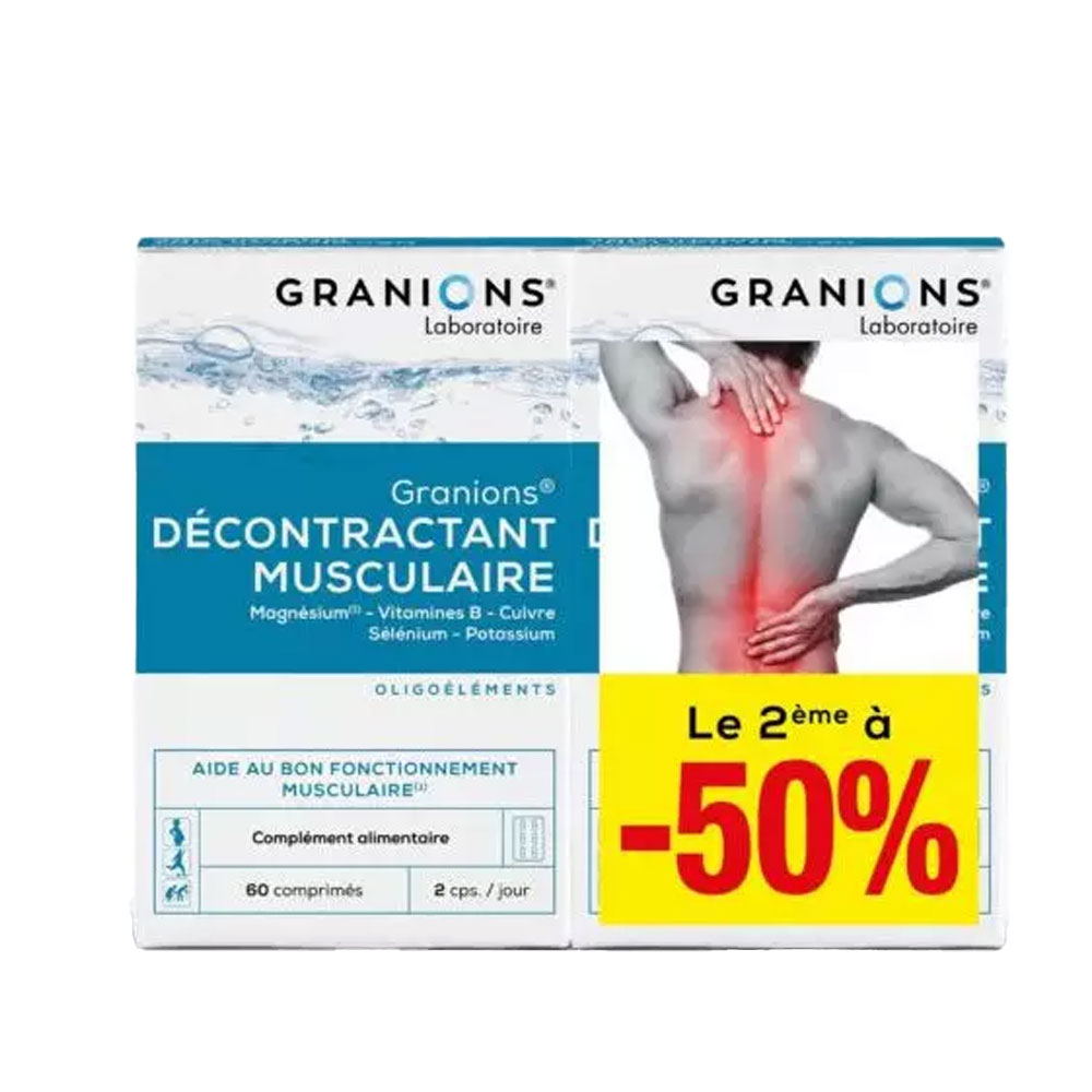 Granions Rilassante muscolare 2x60 compresse