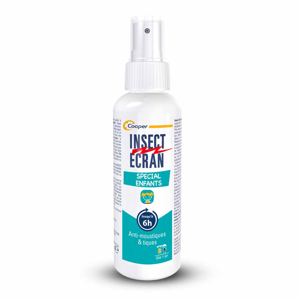 Insect Ecran Pelle Spray antizanzare per bambini fino a 6 ore 100 ml