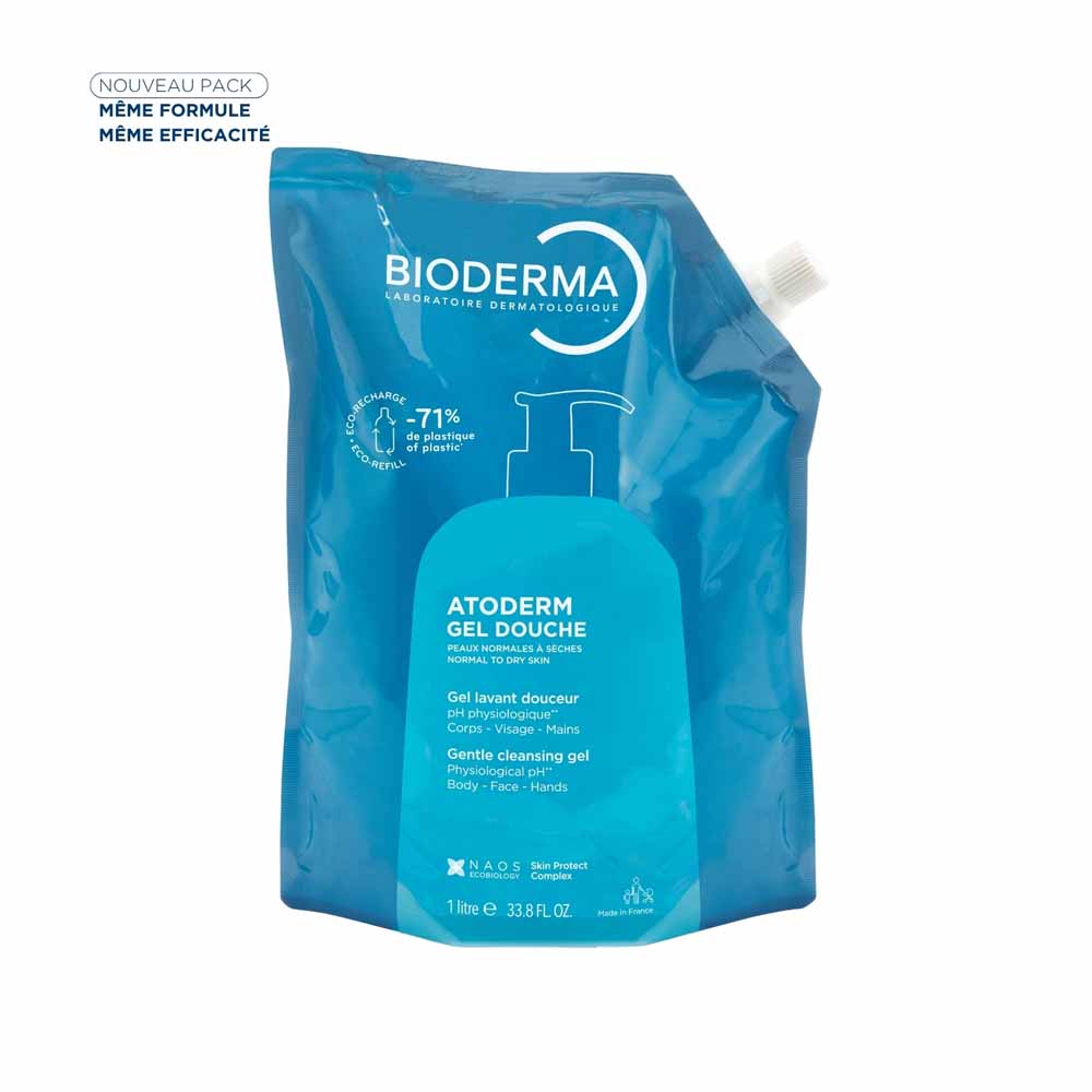 Bioderma Atoderm Gel doccia Eco-Ricarica Tutti i tipi di pelle 1L