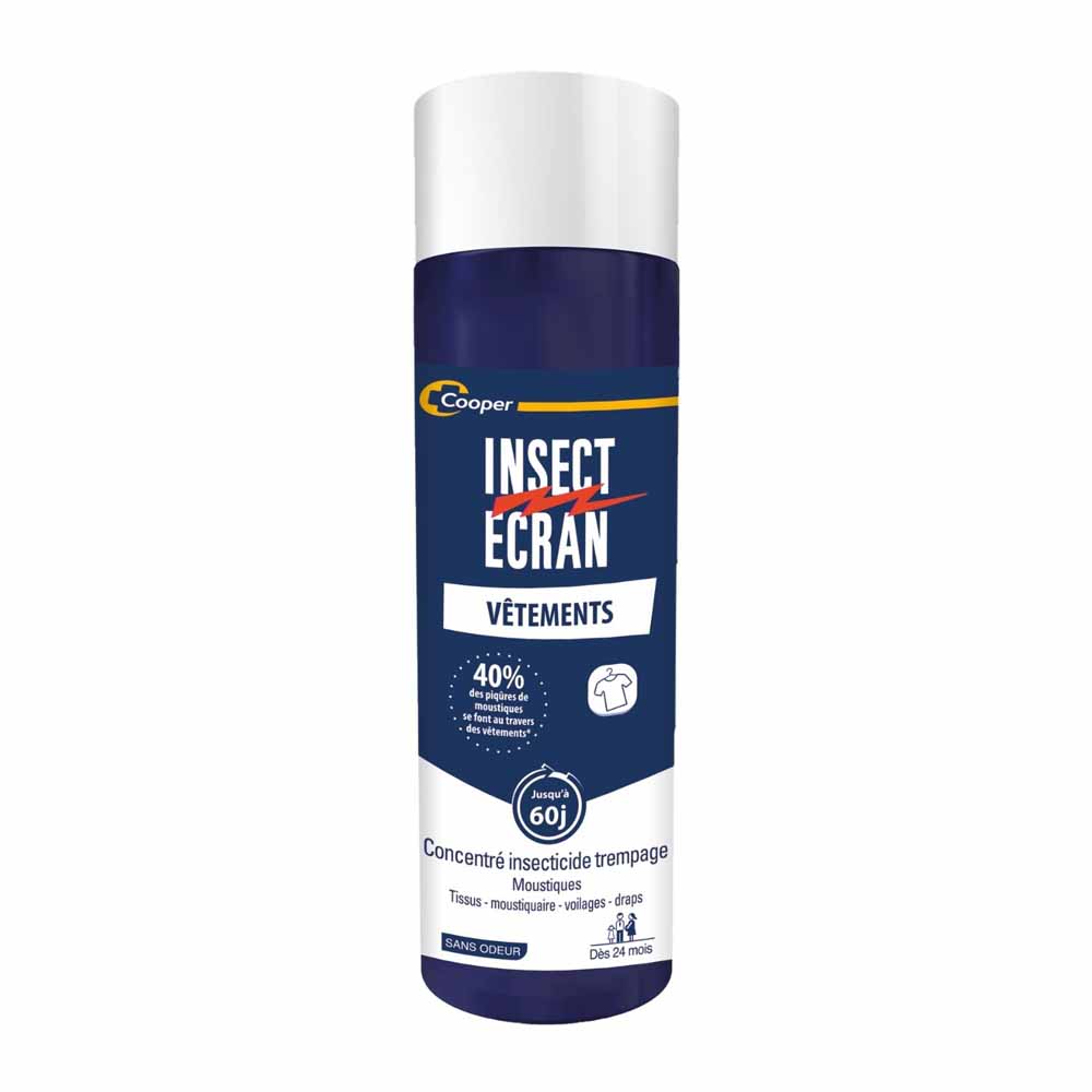 Insect Ecran Tessuti Soluzione per immersione anti-zanzare a partire dai 24 mesi 200 ml