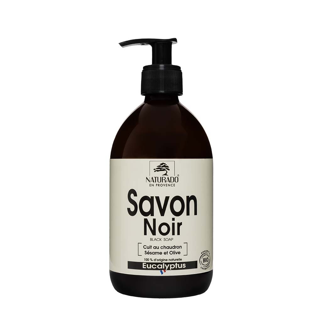 Naturado Sapone liquido nero all'eucalipto biologico 500 ml