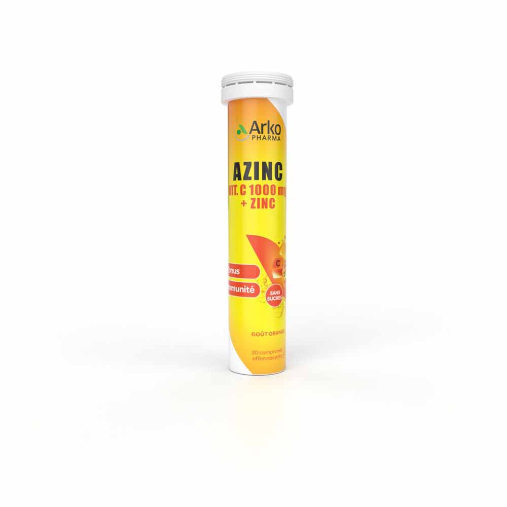 Arkopharma Azinc Vitamina C 1000mg + Zinco 20 compresse