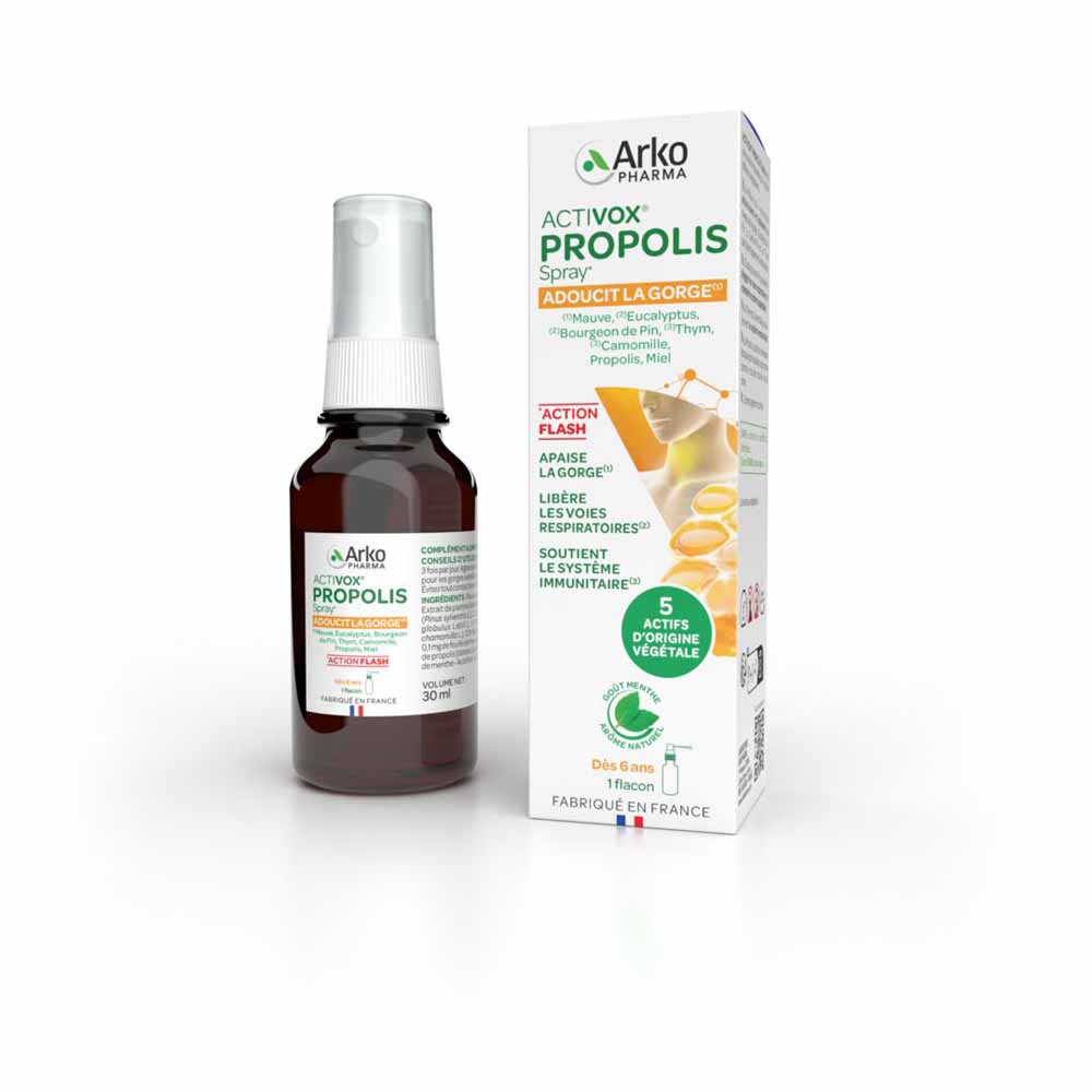 Arkopharma Activox Spray per la gola alla Propolis 30ml