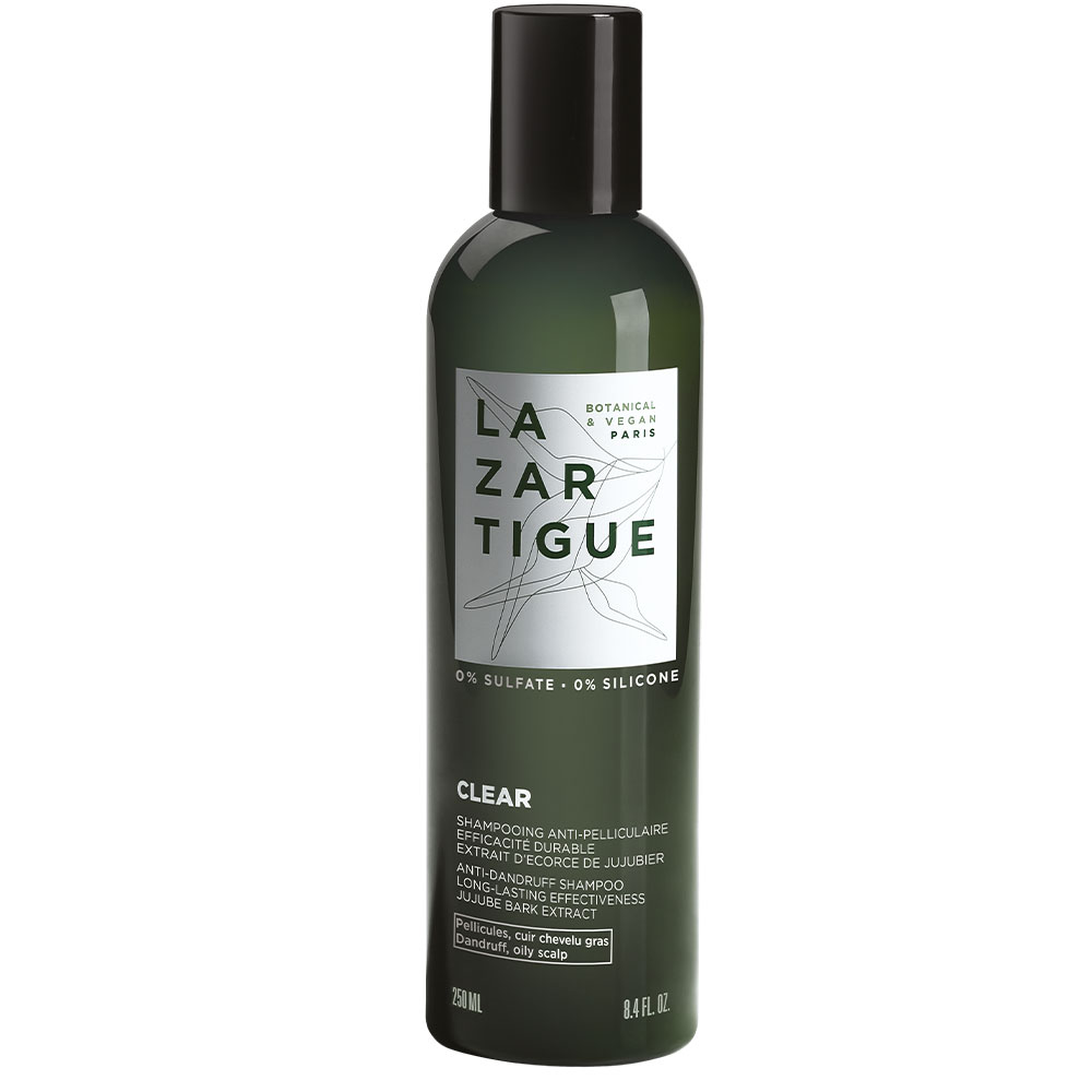 Lazartigue Clear Shampoo antiforfora Cuoio capelluto oleoso 250ml