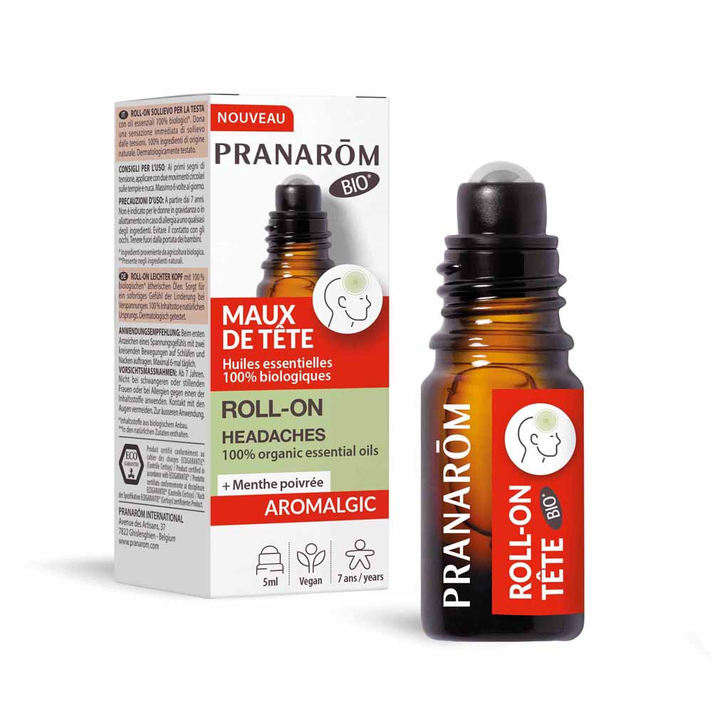 Pranarôm Aromalgic Pranarôm Aromalgic Organic Headache Roll-On 5ml 5ml
