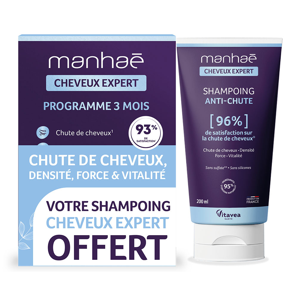 Manhaé Programma esperto 3 mesi + shampoo