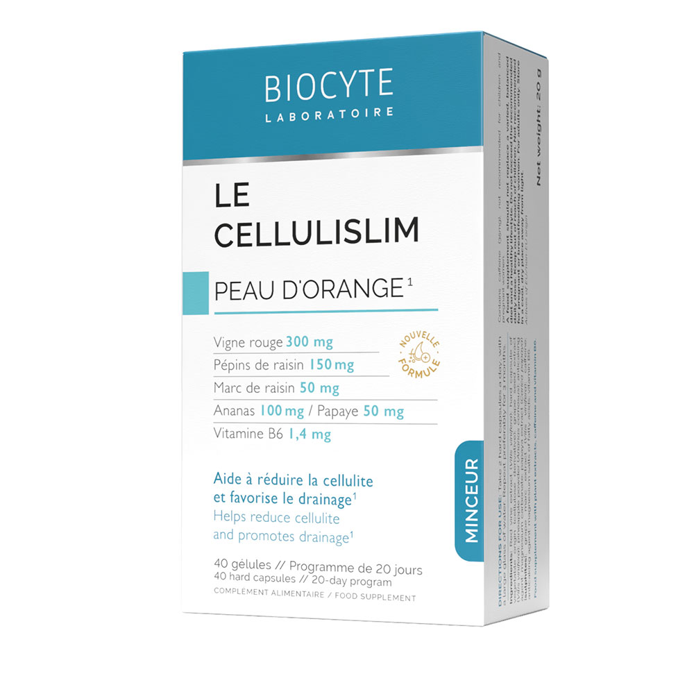 Biocyte Snellente Pelle d'arancia Le Cellulislim 40 capsule