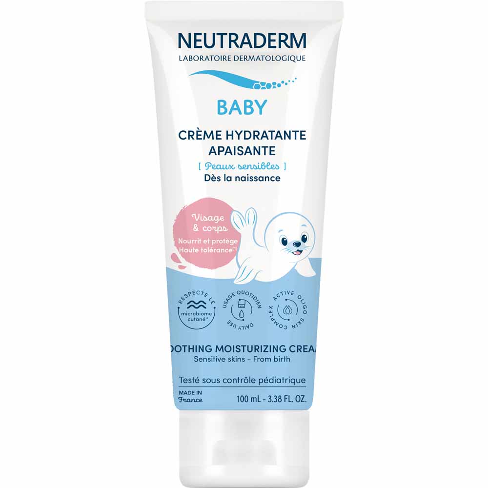 Neutraderm Baby Crema idratante lenitiva per pelli sensibili Pelle Sensibile 100ml
