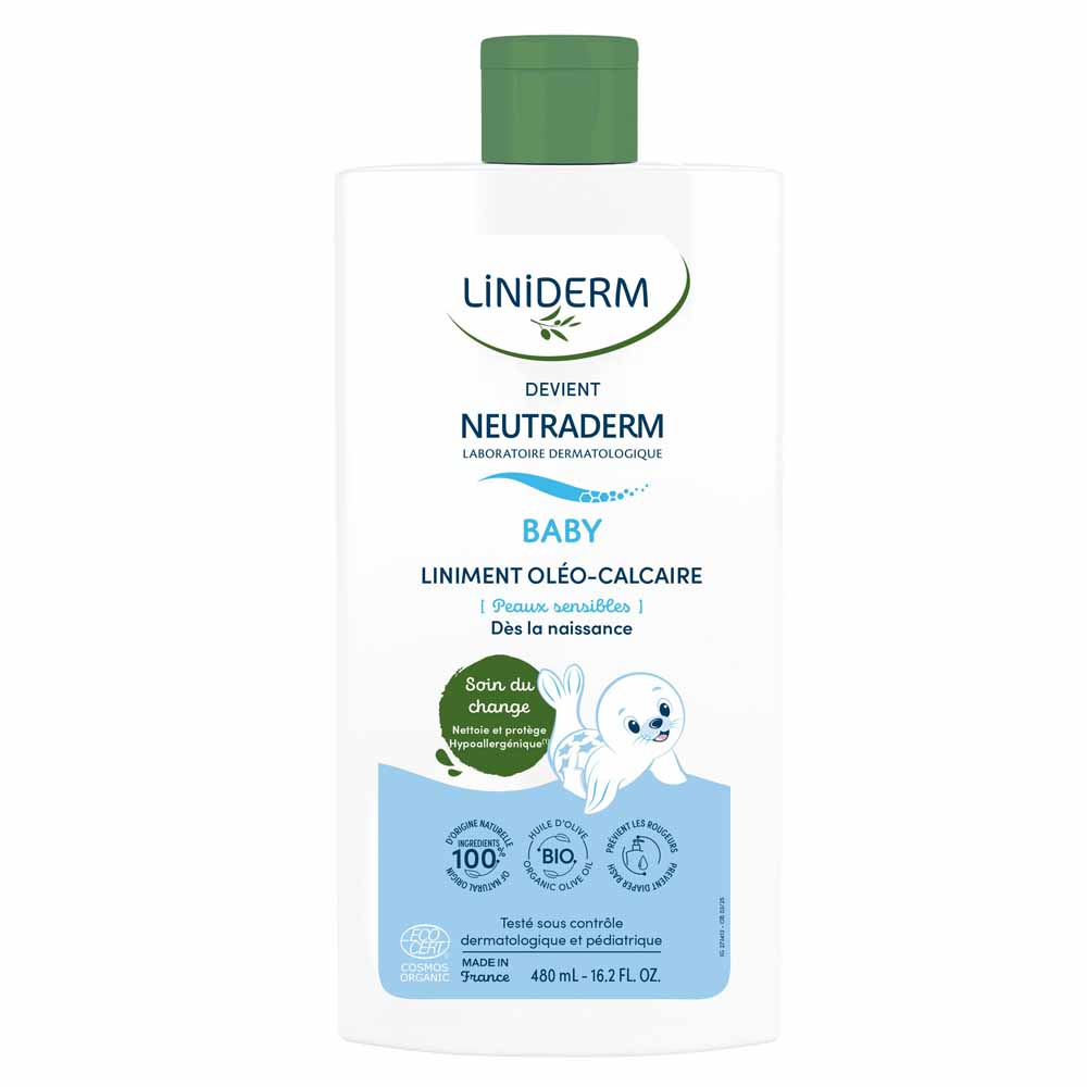 Neutraderm Baby Linimento Oleocalcareo Bio 480ml